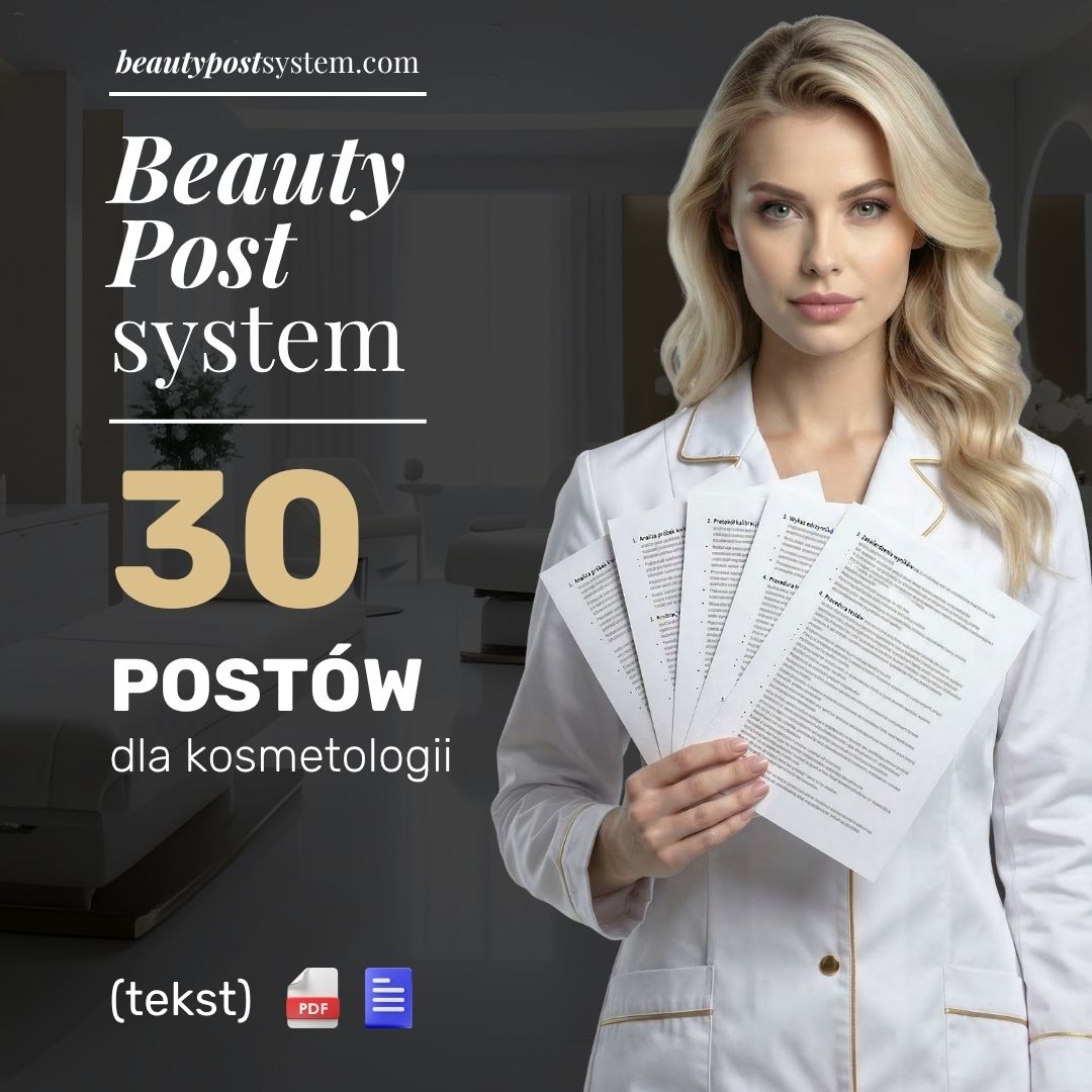 30 postów dla kosmetologów