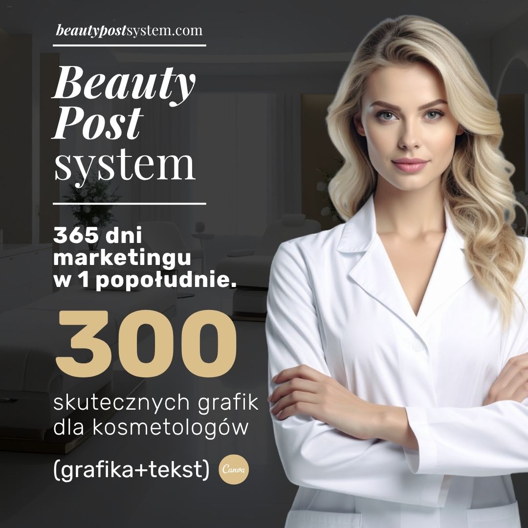 300 skutecznych szablonów dla kosmetologów